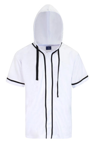 Hooded Baseball Jersey