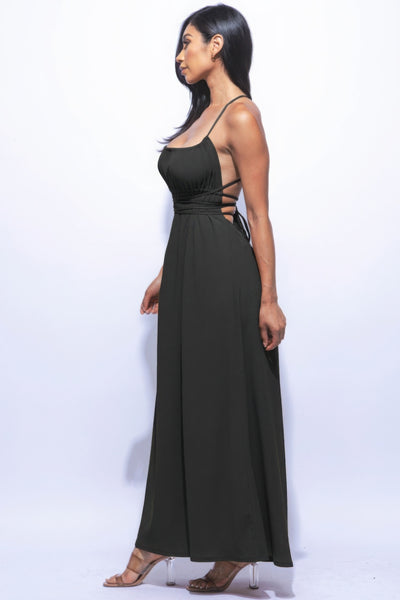 Side Slit Maxi Dress